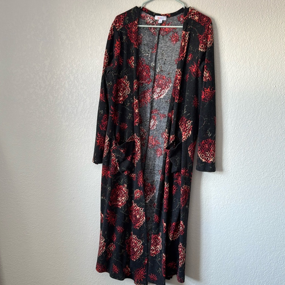 LulaRoe long sweater with pockets